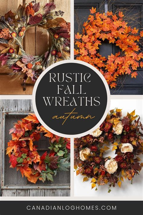 25 Rustic Fall Wreaths For 2024 Stunning Autumn Decor In 2024 Fall