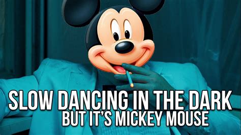 Mickey Mouse Sings Slow Dancing in the Dark by Joji (EXPLICIT) - YouTube