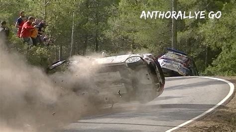 WRC Rally RACC Catalunya Spain 2022 BIG CRASHES FLAT OUT