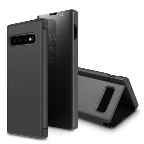 Samsung Galaxy S10 Plus Smart S View Window Case Slim Flip Folio Stand New Cover 8011657314831