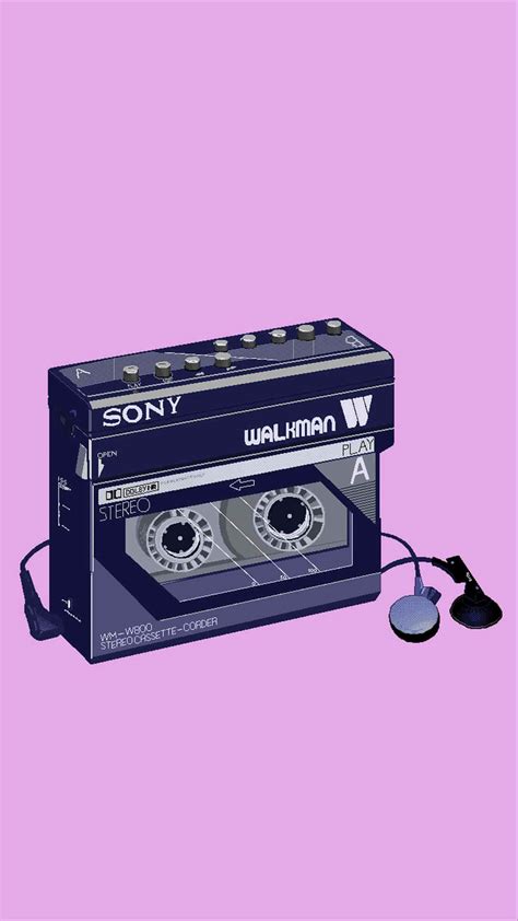 Download A Cassette Tape With Headphones On It