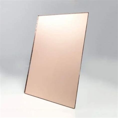 Stainless Steel Rose Gold Mirror Sheets Mm To Mm At Rs