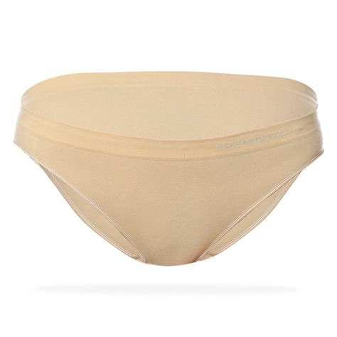 Bawełniane majtki damskie bikini BRUBECK Comfort Cotton beżowe