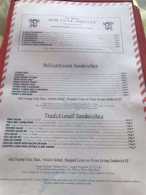 Menu At Juniors Cheesecake Restaurant Ledyard