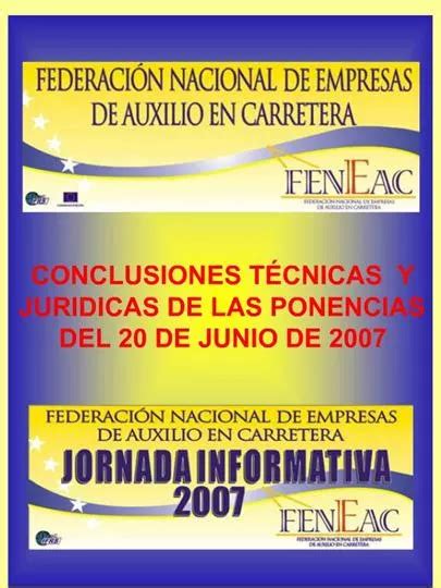 PPT CONCLUSIONES T CNICAS Y JURIDICAS DE LAS PONENCIAS DEL 20 DE