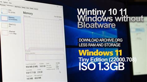 Install Windows Wintiny Only Gb Ram And Old Cpu Youtube