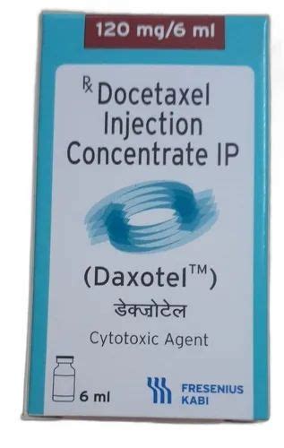 Fresenius Kabi Daxotel 120 Mg Injection Packaging 120Mg Vial 120Mg