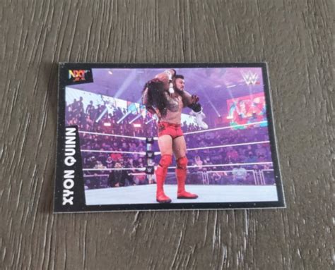 Wwe Panini Wrestling Xyon Quinn Nxt Sticker Ebay