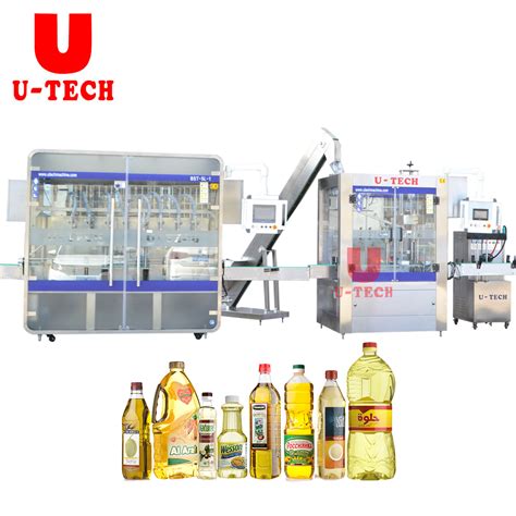 Automatic Cooking Mustard Edible Olive Vegetable Oil Linear Filling