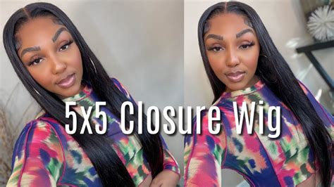 Easy 5x5 Closure Wig Install Beginner Friendly Ft Ashimary Hair