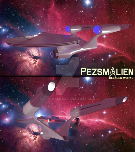 Star Trek Beyond USS Enterprise-A (WIP) by PezsmAlien on DeviantArt