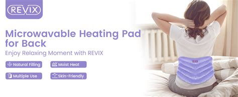 Amazon Revix Microwave Heating Pad For Back Pain And Cramps Relief