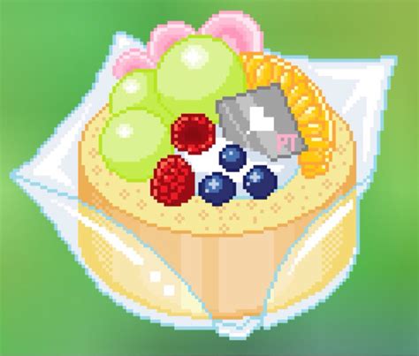 Minecraft Food Pixel Art