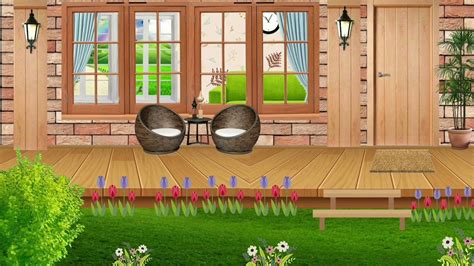 gambar teras rumah kartun - Victor Wright