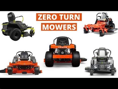 Best Zero Turn Mowers Buying Guide Top Zero Turn Mowers