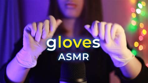 Asmr Gentle Latex Gloves Ear Massage Hand Sounds Massage With Oil