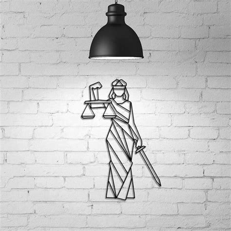 Pin By Михаил Кошмяков On Wallart Lady Justice Geometric Wall Decor