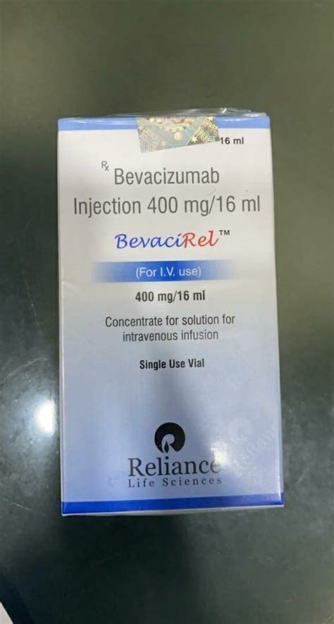 Reliance Life Science Bevacizumab Injection 400mg 16ml Packaging Size