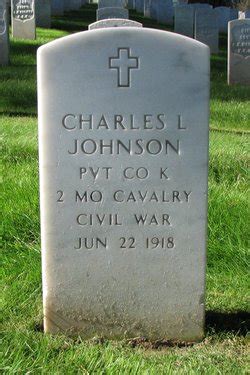 Pvt Charles Lester Johnson 1845 1918 Find A Grave Memorial