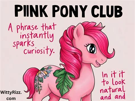 What Is the Pink Pony Club? Exploring Its Significance and Meaning For 2025
