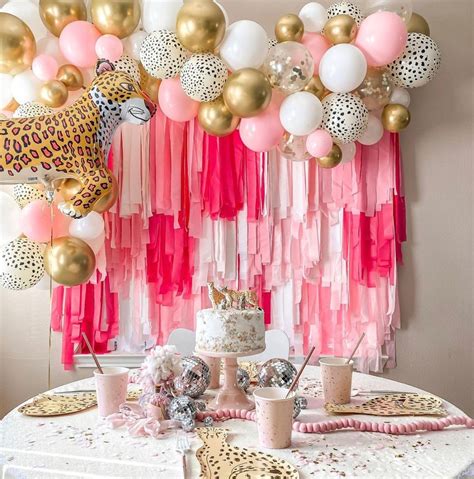 Pretty in Pink Party Fringe Backdrop Pink Photo Backdrop - Etsy