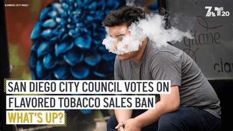 San Diego City Council Votes On Flavored Tobacco Sales Ban Nbc 7 San