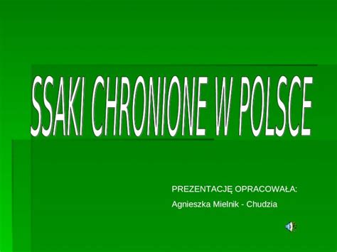 PPT SSAKI CHRONIONE W POLSCE DOKUMEN TIPS