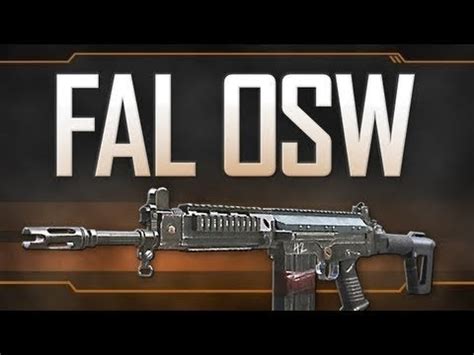 Black Ops Nuclear W Fal Osw Youtube