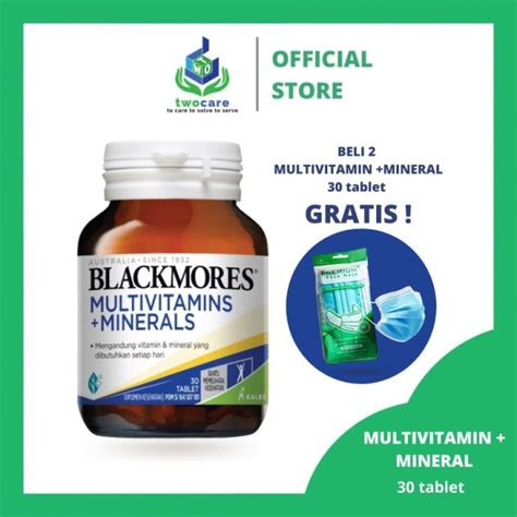 Blackmores Multivitamins Mineral Multivitamin Bpom Kalbe Tablet