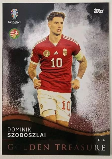 UEFA EURO 2024 Match Attax Dominik Szoboszlai Golden Treasure GT4