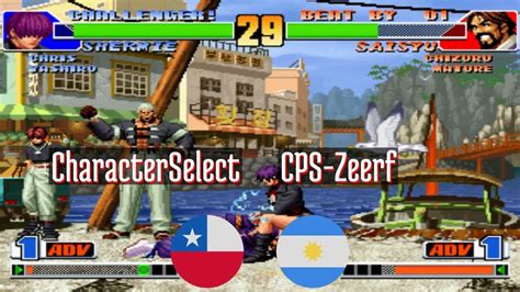 Ft Kof Characterselect Cl Vs Cps Zeerf Ar King Of Fighters