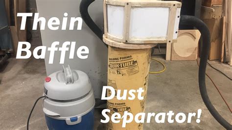 How To Make A Thien Baffle Dust Separator Cyclone Youtube