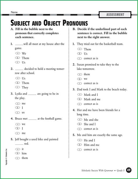 Grade 1 Grammar Worksheets Worksheet : Resume Examples