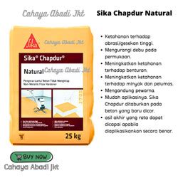 Jual Sika Chapdur Natural Pengeras Lantai Beton Floor Hardener 25Kg