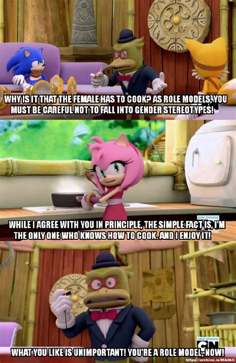 Female Cooking | Sonic Boom | Know Your Meme