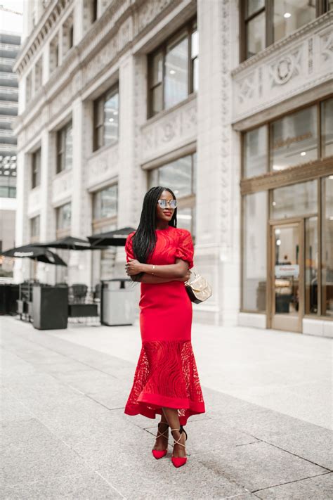 The perfect red dress for wedding season this Spring and Summer