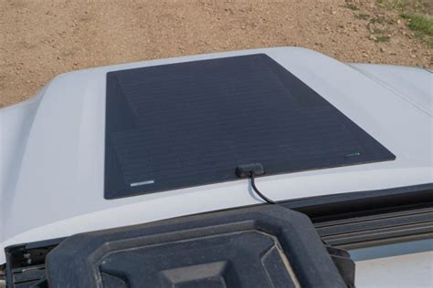 Lensun Hood Mounted Solar Panel 3rd Gen Tacoma