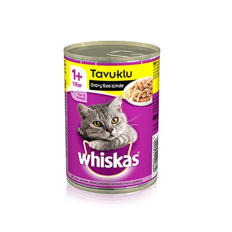 Whiskas Gravy Soslu Tavuk Etli Kedi Konservesi 400gr 5900951020889