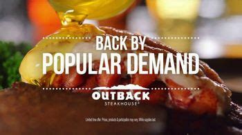 Outback Steakhouse Steak Lobster Tv Spot Popular Demand Lunch