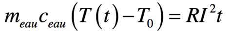 D Termination Exp Rimentale De La Capacit Thermique Massique Et De L