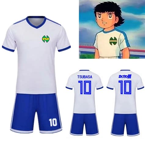 Anime Captain Tsubasa Cosplay Costume Ozora Tsubasa Taro Misaki Soccer