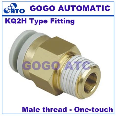 Smc Type High Quality Fitting Kq H Pc Type One Touch Male Connector