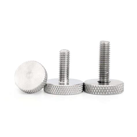 House 1 5x M3 M4 M5 M6 M8 M10 GB835 304 Stainless Steel Knurl Flat Head