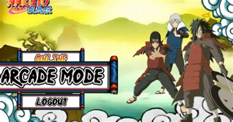 GAME ANIMEKU: NARUTO SENKI MOD SHINOBI LEGENDS (ada 4 Narutonya )