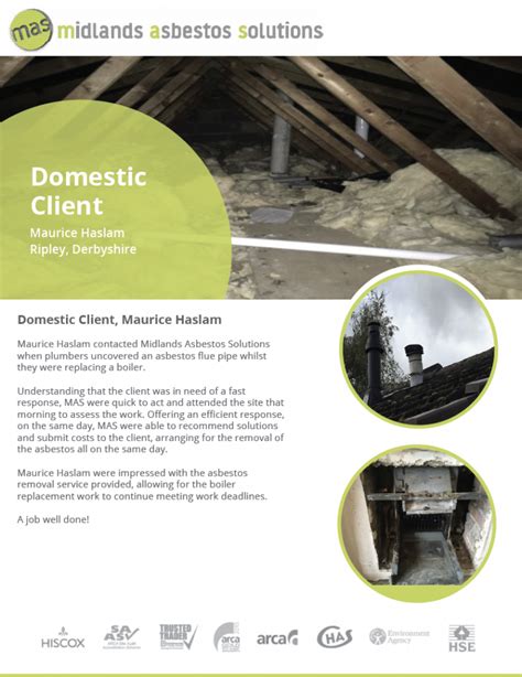 Maurice Domestic Client Midlands Asbestos Solutions