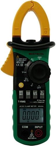 Mastech M 142 Ms2108 True Rms Ac Dc Current Clamp Meter Amazon In