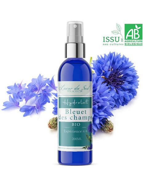 Hydrolat Bio De Bleuet Producteur Distillateur Lueur Du Sud