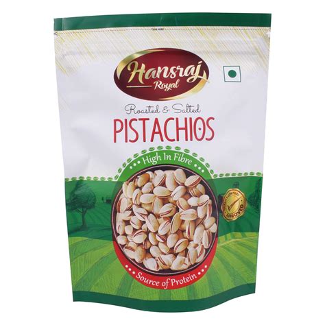 Hansraj Royal Californian Pistachios Roasted Salted G X G