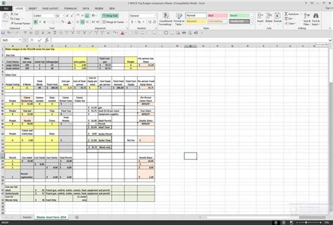 Trucking Spreadsheet Download in Truck Driver Expense List And Owner ...