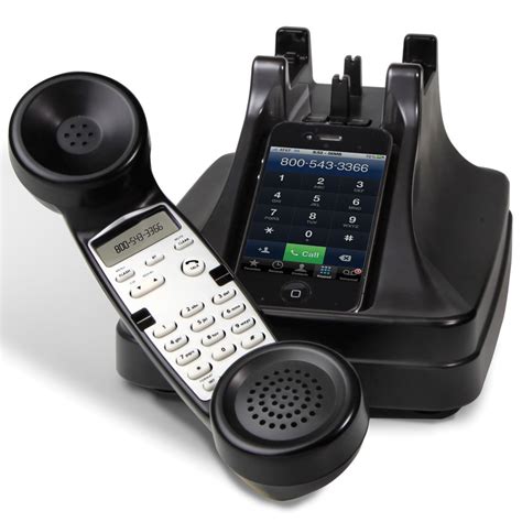 The Iphone Cordless Handset Hammacher Schlemmer